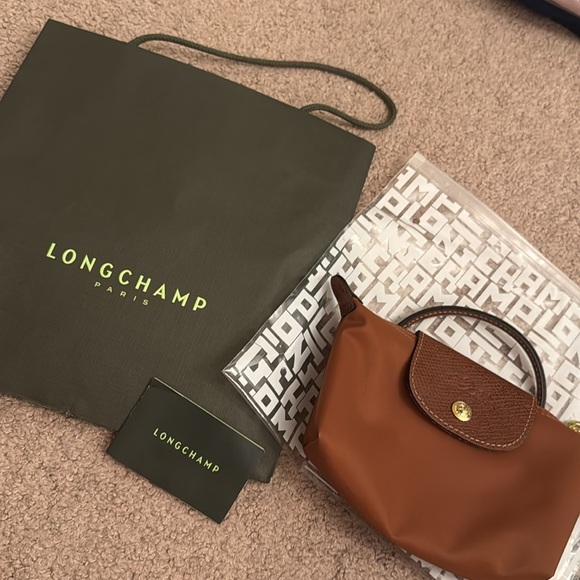 Longchamp Le Pilage Nylon Canvas Cosmetics Case - Picture 6 of 13